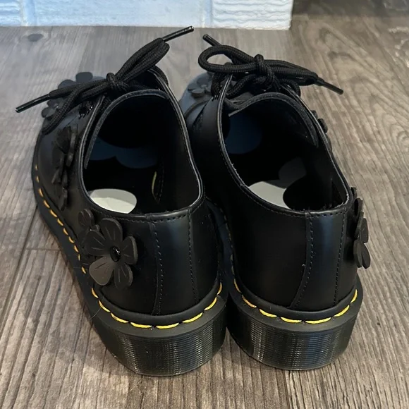 Dr. Martens Floral Lace-Up Oxfords - Picture 3 of 6